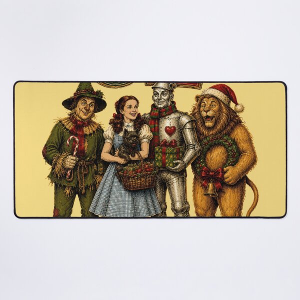 Item preview, Oz Christmas Vintage Holiday Fantasy designed and sold by Retr0Tshirts.