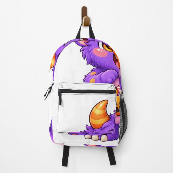 Item preview, Cute Purple Monster Halloween Candy Illustration designed and sold by Pixanova.