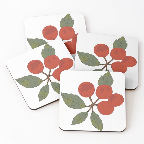 Item preview, Crabapple Red Berries Winter Botanicals Cluster designed and sold by sdcreations210.