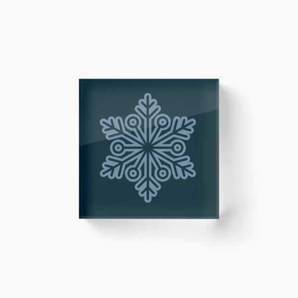Item preview, Winter Snowflake Dark Teal Seamless Pattern Art designed and sold by ​Jyoti Digital Artist.