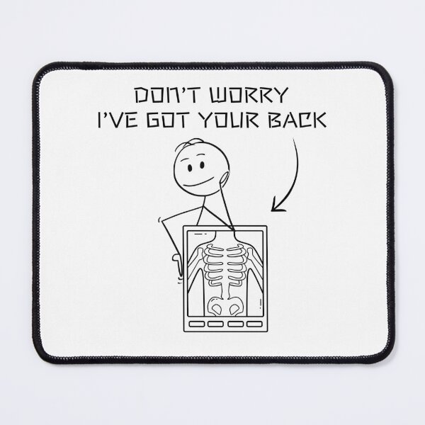 Item preview, I've Got Your Back - Back Pain (Backache) Funny Gifts For Physiotherapist And Chiropractors designed and sold by iX-Physio.