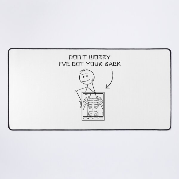 Item preview, I've Got Your Back - Back Pain (Backache) Funny Gifts For Physiotherapist And Chiropractors designed and sold by iX-Physio.