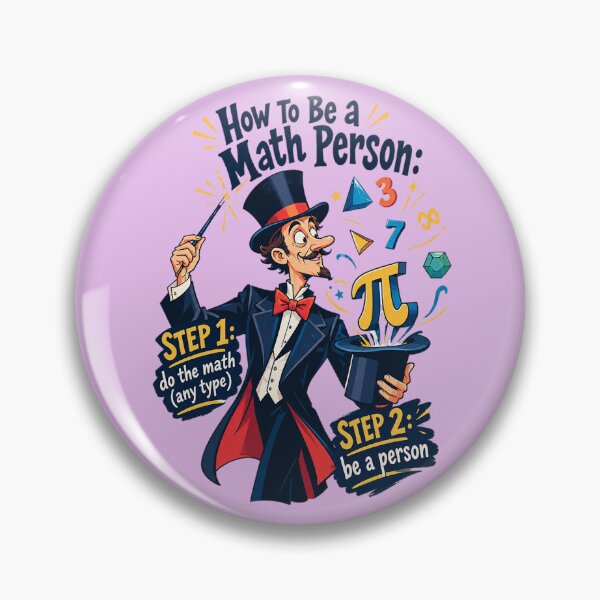 Item preview, How to Be a Math Person, Funny Math Magician, designed and sold by Endless7Art.