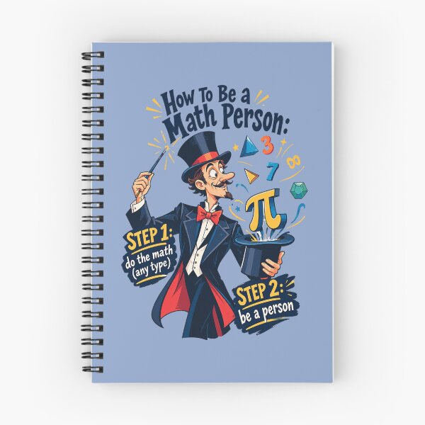 Item preview, How to Be a Math Person, Funny Math Magician, designed and sold by Endless7Art.