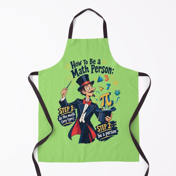 Item preview, How to Be a Math Person, Funny Math Magician, designed and sold by Endless7Art.