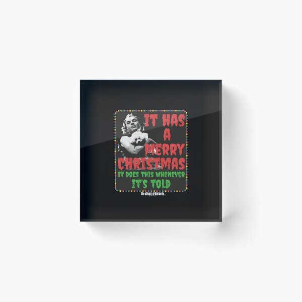 Item preview, Horror Movie Christmas Poodle Fan Gift designed and sold by Ekonolotie.