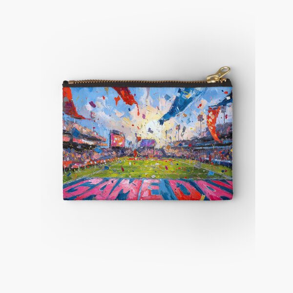 Item preview, Game Day Football Stadium Confetti Painting designed and sold by NatureSight.