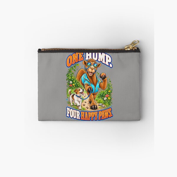 Item preview, One Hump. Four Happy Paws – Funny Lifestyle and Pets T-Shirt – Funny Camel T-Shirt Animal Graphic Camel T-Shirt designed and sold by Camel & Quirk.