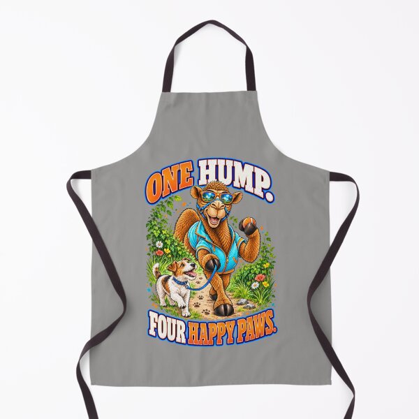 Item preview, One Hump. Four Happy Paws – Funny Lifestyle and Pets T-Shirt – Funny Camel T-Shirt Animal Graphic Camel T-Shirt designed and sold by Camel & Quirk.
