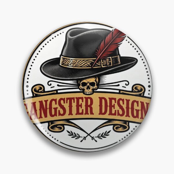 Item preview, Gangster Designs Red Logo Art designed and sold by Gangster-Design.
