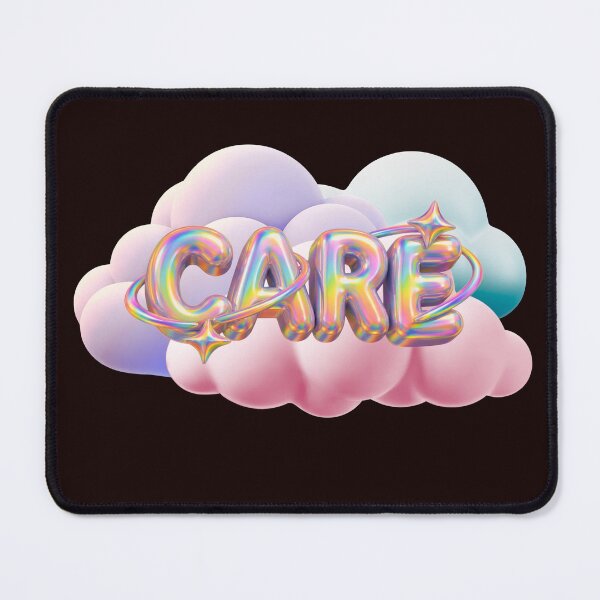 Item preview, Care Dreamy Iridescent Cloud designed and sold by Rynasvz.