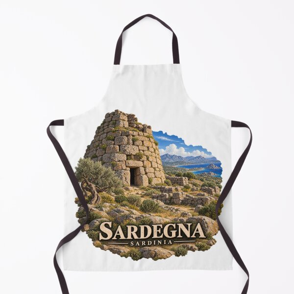 Item preview, Sardinia Nuraghe Sardegna Bronze Age Heritage Art designed and sold by Larkfound Studio.