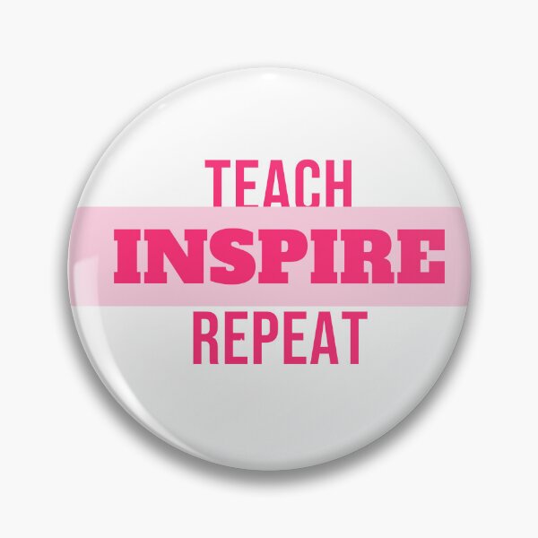 Item preview, Teach Inspire Repeat Teacher Shirt College Tee designed and sold by Worn and Witty.