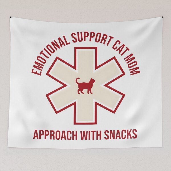 Item preview, Funny Cat Lover Emergency Support Graphic – Cat Parent Humor Design designed and sold by Everyday Vibe Studio.