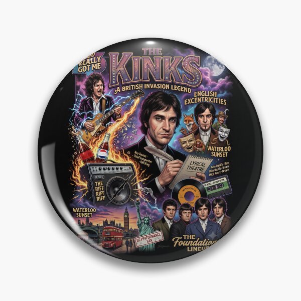 Item preview, The Kinks designed and sold by Luckydrew.