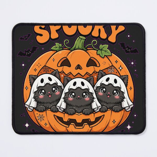 Item preview, Spooky Cat Club Halloween Ghost Cats designed and sold by Goraty2020.