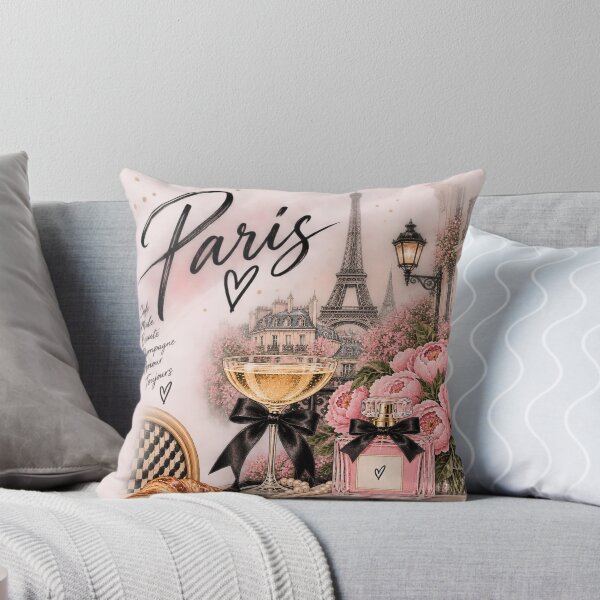Item preview, Paris Champagne Mode Amour – French Chic Parisian Collage designed and sold by MetaModel Editions.