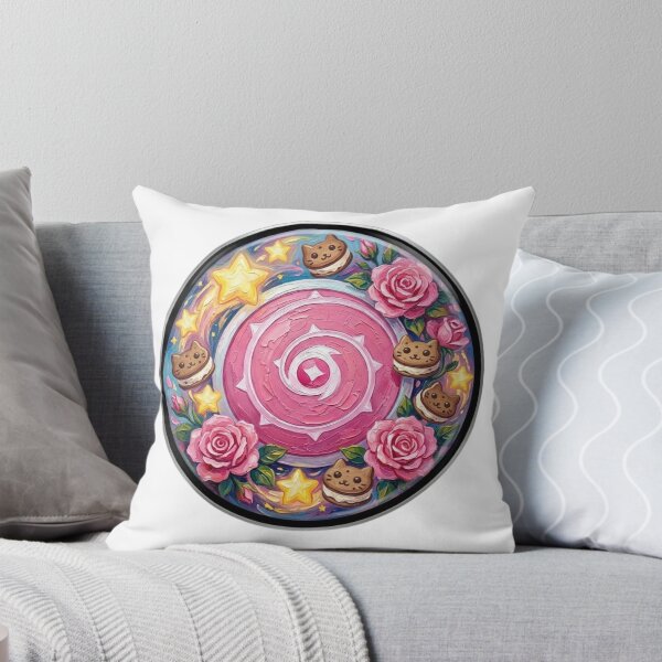 Item preview, Rose Quartz Shield Cosmic Floral Stained Glass Art designed and sold by 0Zetgest.