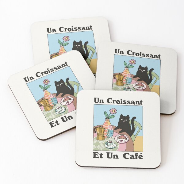 Item preview, Cafè le chat designed and sold by Cloudavins.