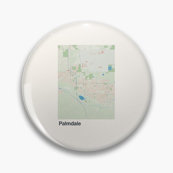 Item preview, Palmdale Minimalistic Map Art designed and sold by MapsNerd.