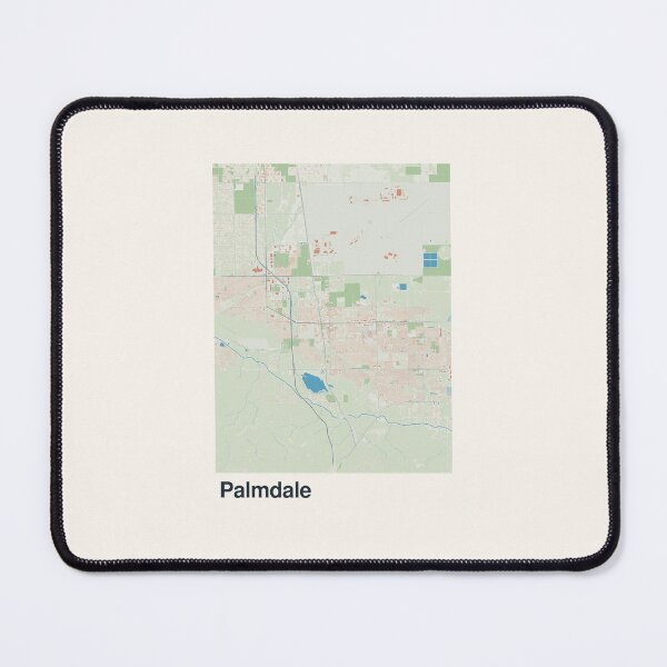 Item preview, Palmdale Minimalistic Map Art designed and sold by MapsNerd.
