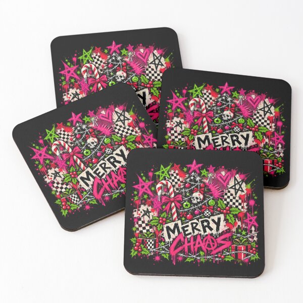 Item preview, Merry Chaos – Punk Grunge Christmas Tree designed and sold by MetaModel Editions.