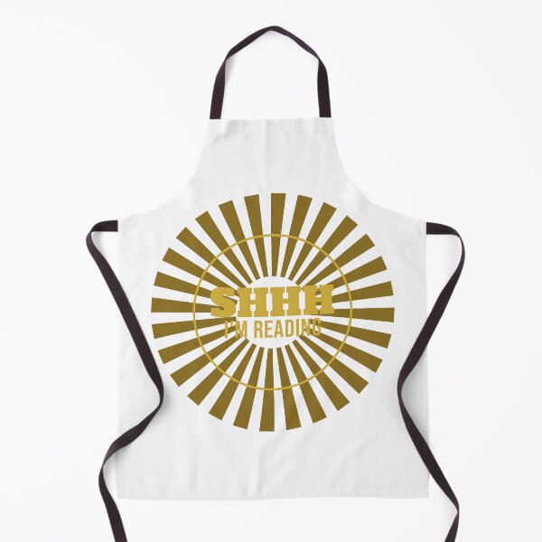 Item preview, Shhh I'M Reading Shirt Retro Sunburst Tee designed and sold by Worn and Witty.