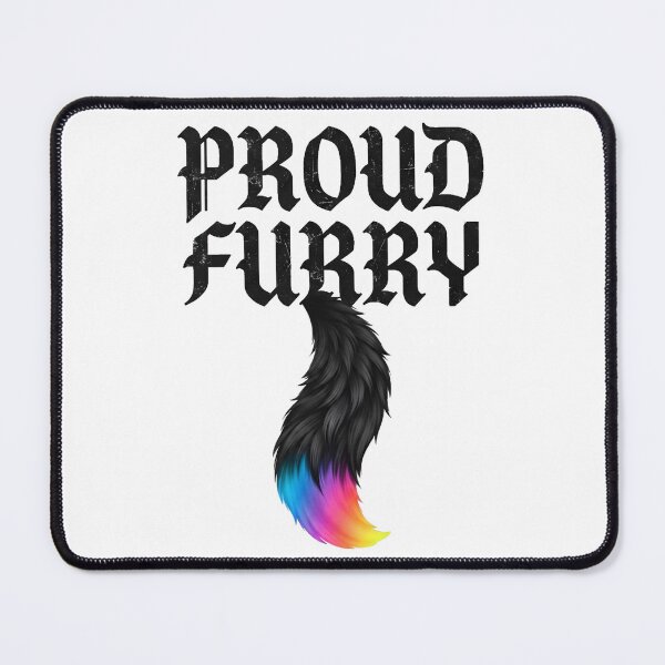 Item preview, Proud Wolf Fursona Streetwear Gothic Typography Tail Graphic designed and sold by DuckOddity.