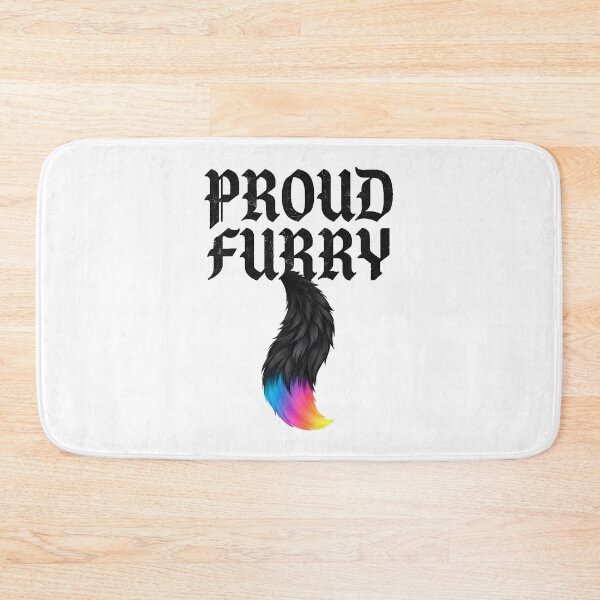 Item preview, Proud Wolf Fursona Streetwear Gothic Typography Tail Graphic designed and sold by DuckOddity.