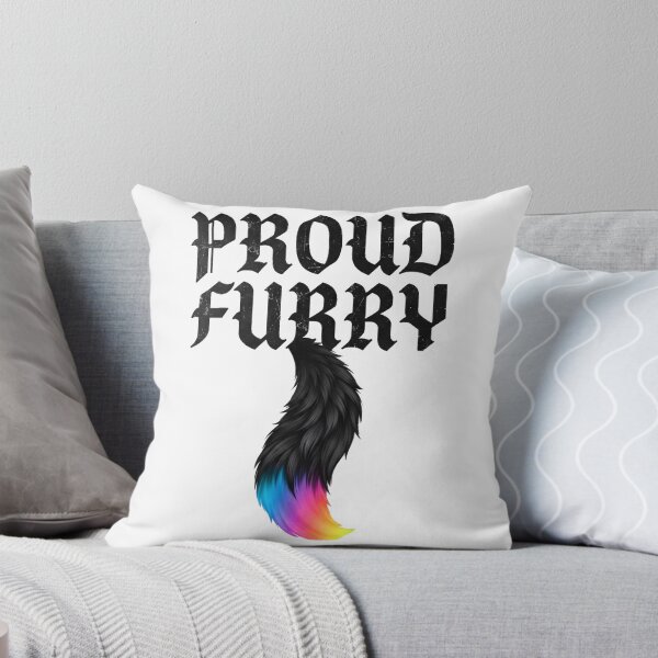 Item preview, Proud Wolf Fursona Streetwear Gothic Typography Tail Graphic designed and sold by DuckOddity.