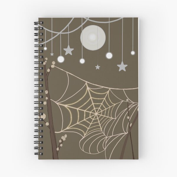 Item preview, Celestial Spider Web Mystic Moon Pattern designed and sold by BaraisVisuals.