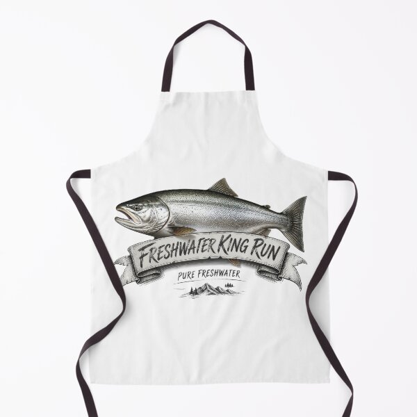 Item preview, Vintage Freshwater King Run Chinook Salmon Graphic designed and sold by NobleCast .