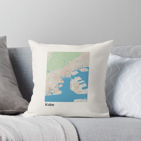 Item preview, Kobe Minimalistic Map Art designed and sold by MapsNerd.
