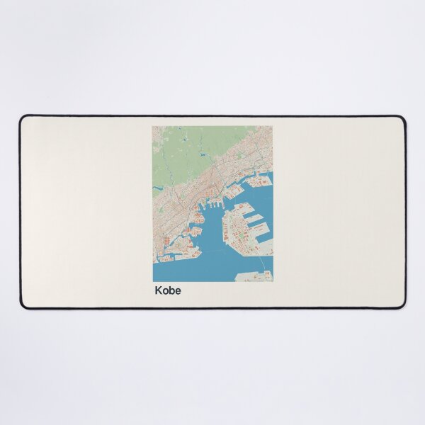 Item preview, Kobe Minimalistic Map Art designed and sold by MapsNerd.
