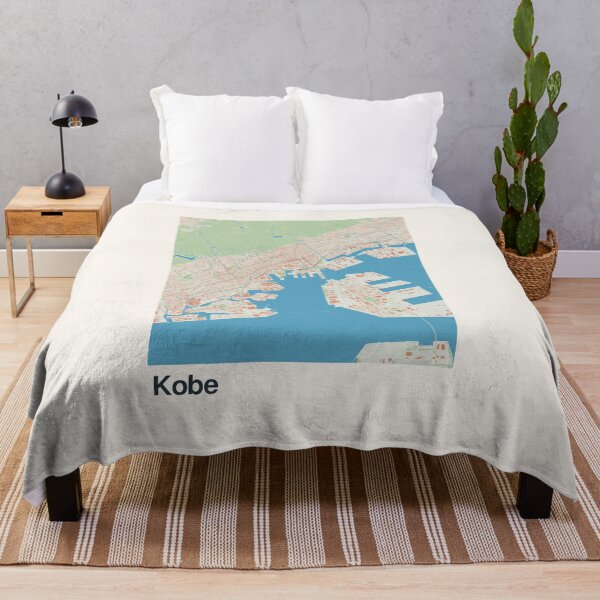 Item preview, Kobe Minimalistic Map Art designed and sold by MapsNerd.