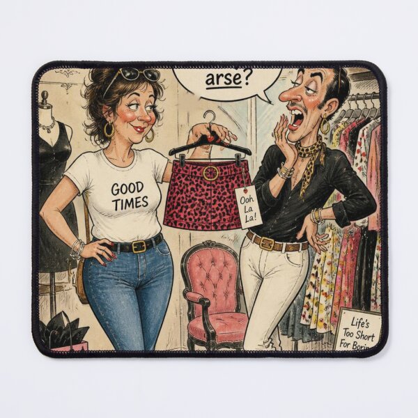 Item preview, Seaside Postcard: Highly Personal Shopper designed and sold by halibutgoatramb.