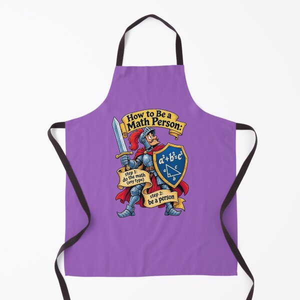 Item preview, How to Be a Math Person – Funny Math Knight. designed and sold by Endless7Art.