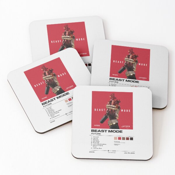Item preview, Beast Mode by Future - Minimalist Tracklist Art designed and sold by FourthWall Prints.