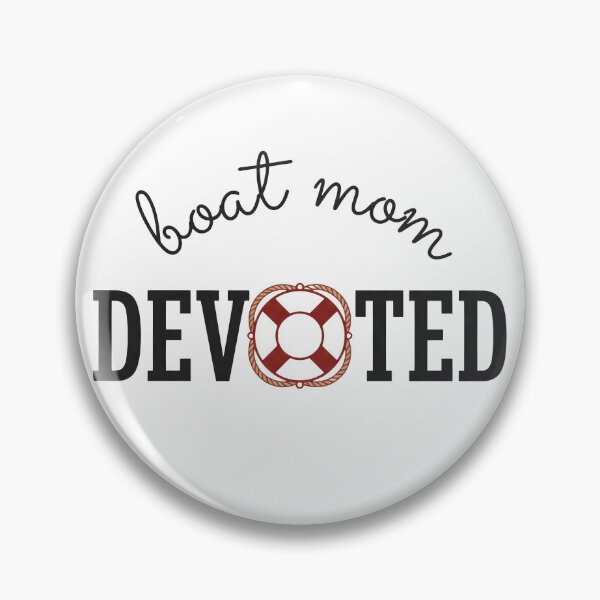 Item preview, Nautical Mom Life Ring Maritime Boating Graphic Design designed and sold by Everyday Vibe Studio.