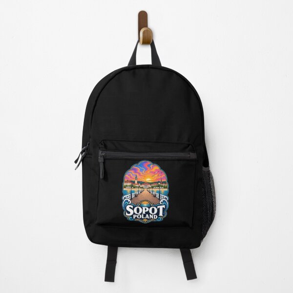Item preview, Sopot Trojmiasto Poland Trippy Art Travel designed and sold by TomFrontierArt.