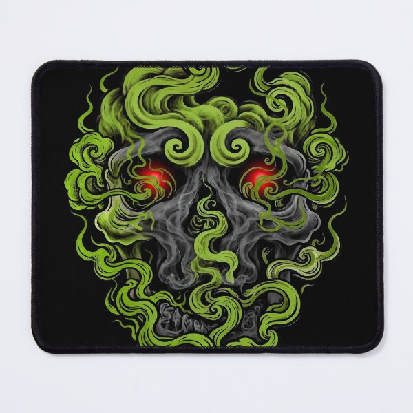 Item preview, Smoke Skull Red Eyes Art designed and sold by Gangster-Design.