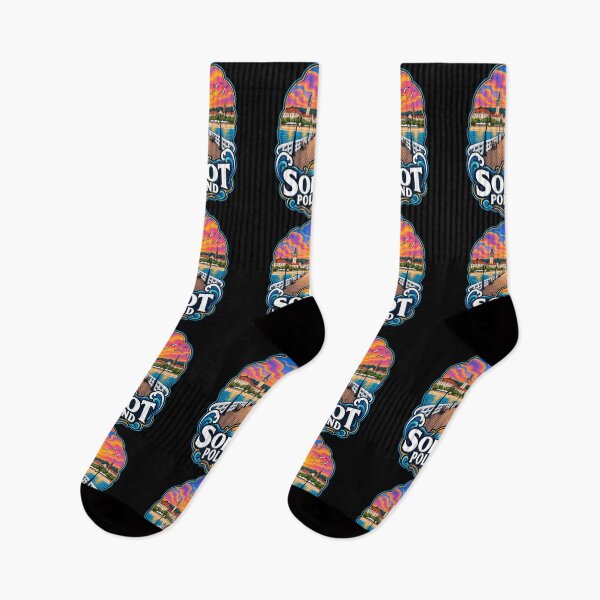 Item preview, Sopot Trojmiasto Poland Trippy Art Travel designed and sold by TomFrontierArt.