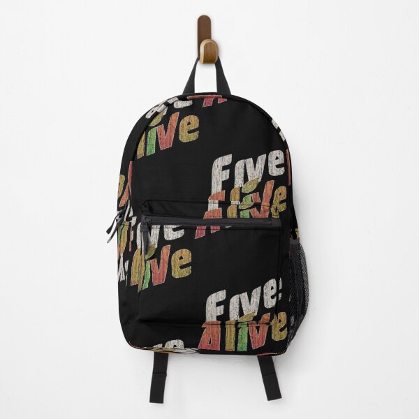 Item preview, Groovy Retro Textured Five Alive Slogan Pop Art designed and sold by BertramSchutte.