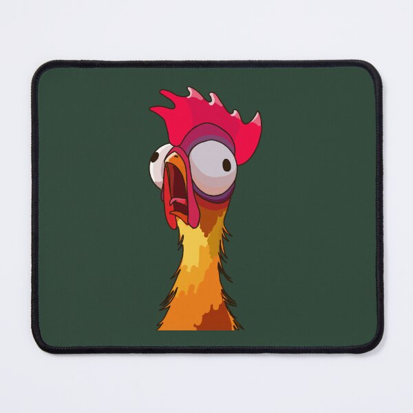 Item preview, Hei Hei screaming Oversized T-Shirt designed and sold by Catbudrugs.