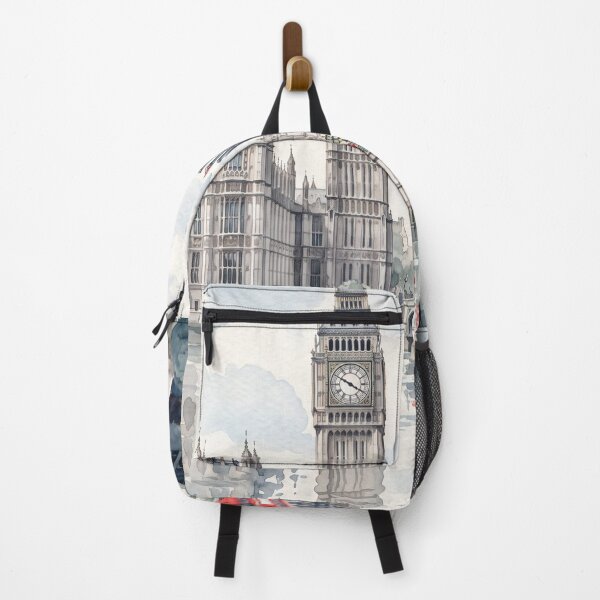 Item preview, London Watercolor Wallpaper | Big Ben & Westminster designed and sold by avwear.
