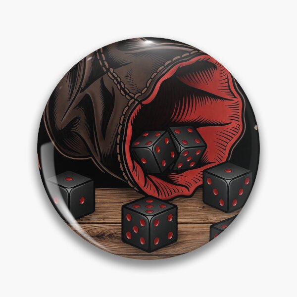 Item preview, Dice Pouch Spill Art designed and sold by Gangster-Design.