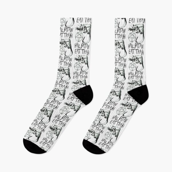 Item preview, Grungy Dark Humor Opossum Bone Pentagram Art designed and sold by BertramSchutte.
