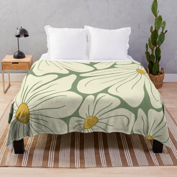 Item preview, Retro flower print designed and sold by EJs .