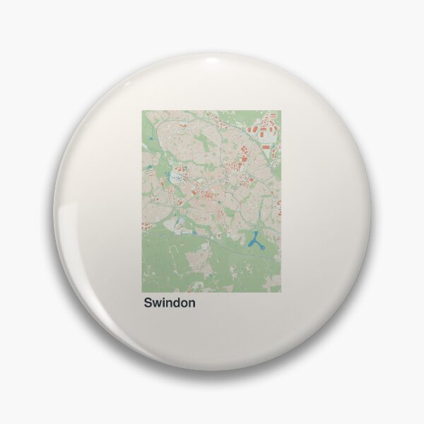 Item preview, Swindon Minimalistic Map Art designed and sold by MapsNerd.
