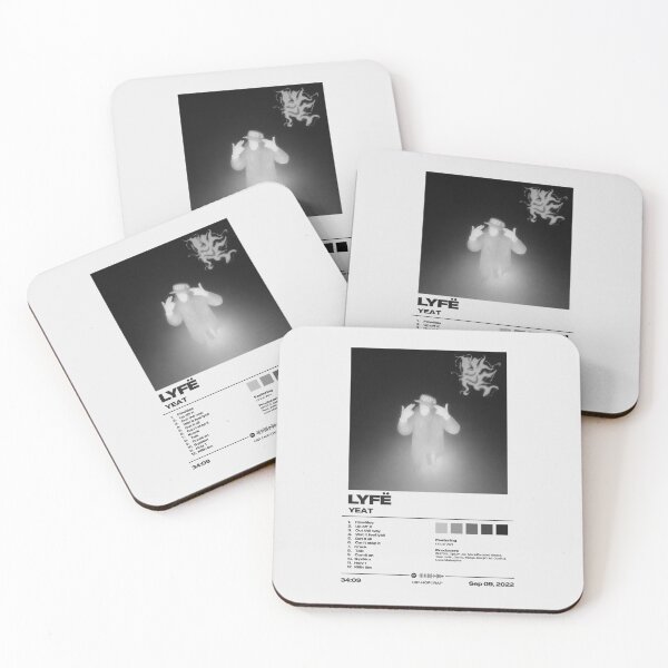 Item preview, Lyfe by Yeat - Minimalist Tracklist Art designed and sold by FourthWall Prints.